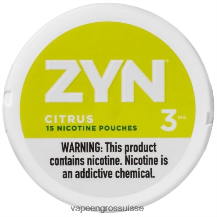 Vape En Gros - agrumes 82F24227 ZYN sachet de nicotine 3mg