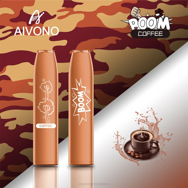 E Liquide Suisse - Aivono AIM BOOM 600 café 446J356