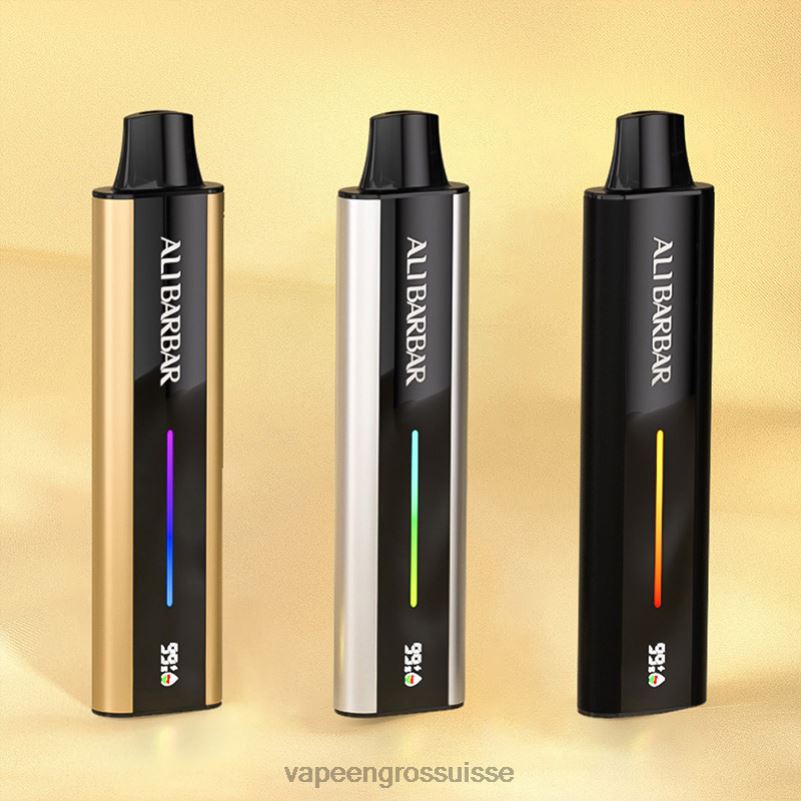 Magasin Vape Genève - Alibarbar Flare vape rechargeable mangue V084P73