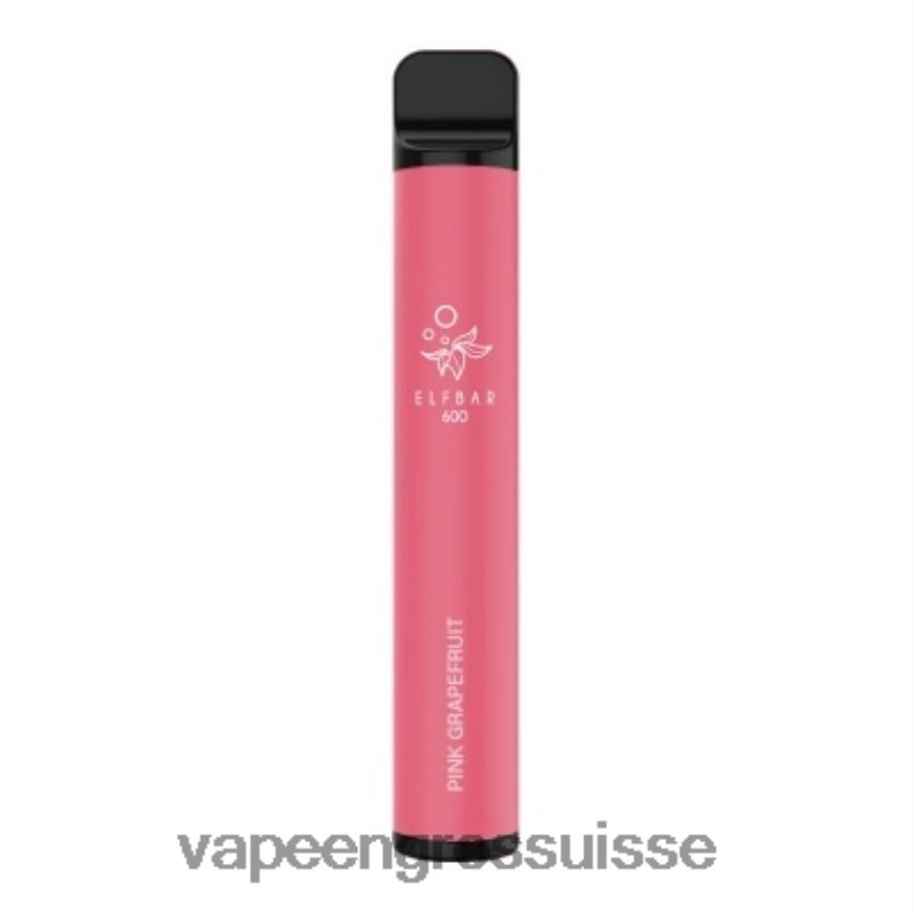 E Liquide Suisse - pamplemousse rose 82F242105 ELFBAR 600