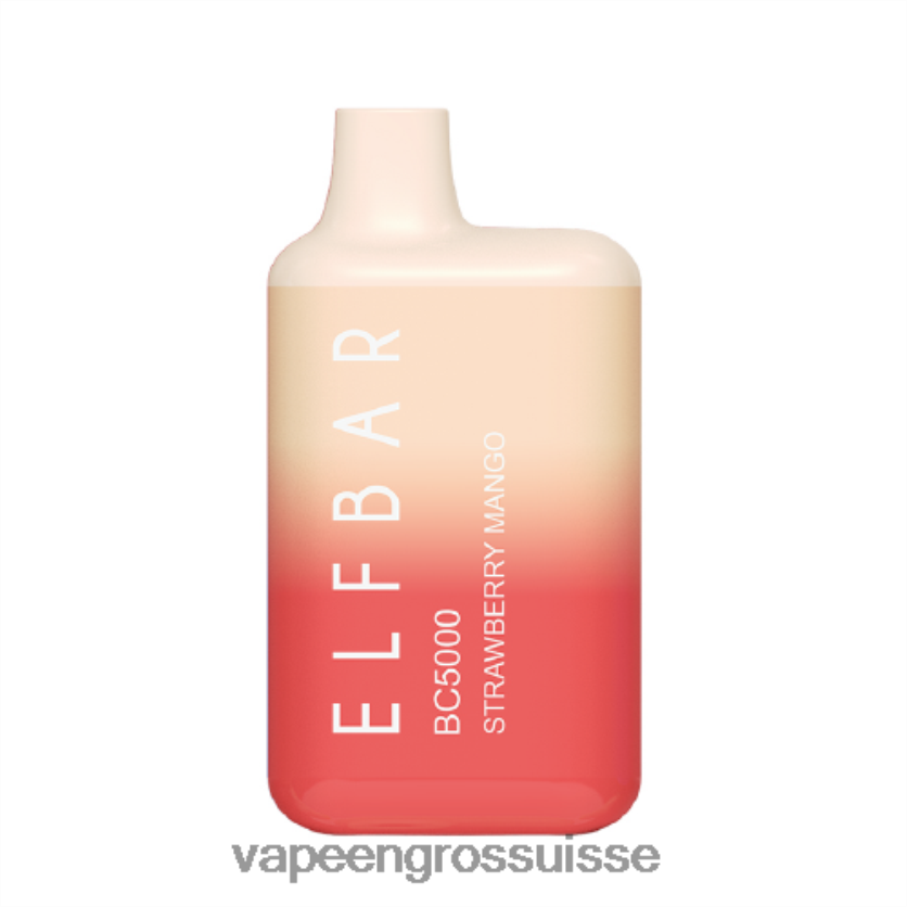 Vape En Gros Suisse - mangue fraise 82F242309 ELFBAR BC5000