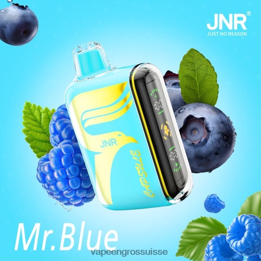 Vape En Gros Suisse - monsieur bleu 82F242606 JNR CAPSULE