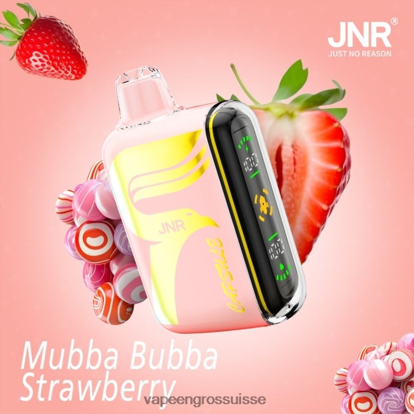 Vape Genève - mubba-bubba-fraise 82F242607 JNR CAPSULE