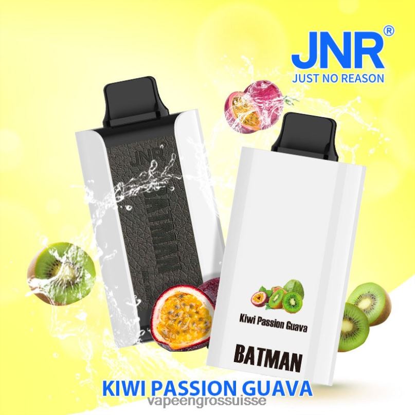 Vape Genève - JNR BATMAN 11000 kiwi passion goyave VN24L16