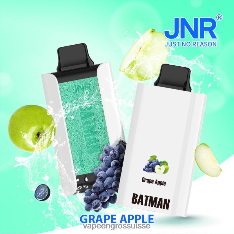 Vape Genève - JNR BATMAN 11000 pomme de raisin VN24L2