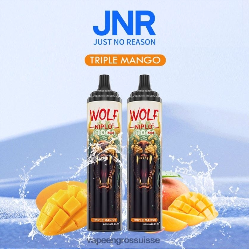 Vape En Gros - triple mangue 82F242775 JNR WOLF NIPLO