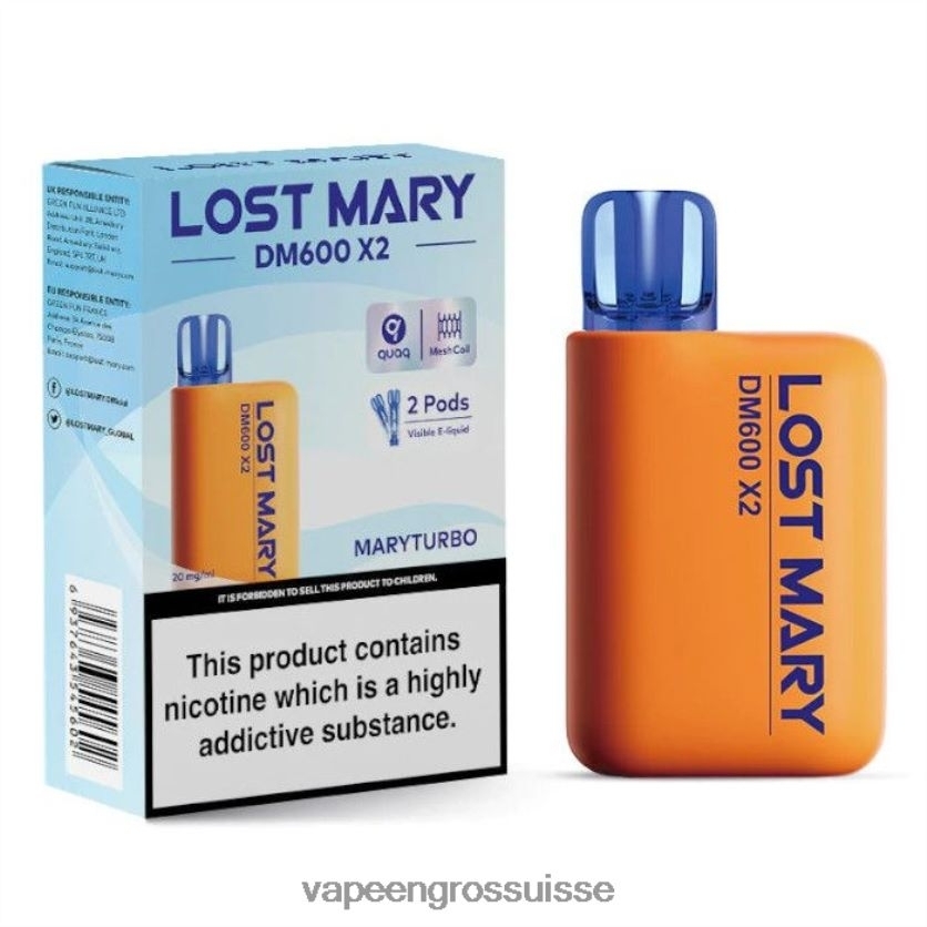 Vape Genève - maryturbo 82F242475 LOST MARY DM600 X2