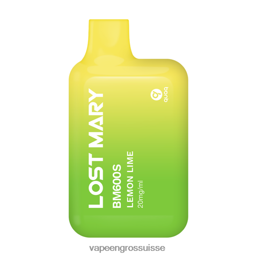 E Liquide Suisse - citron vert 82F242413 LOST MARY BM600S