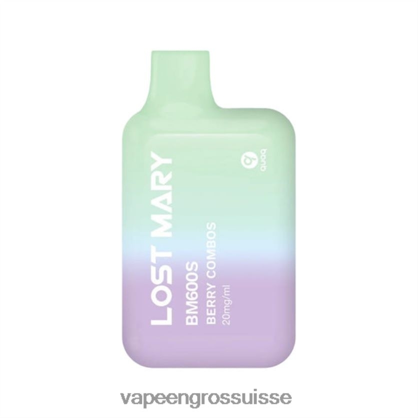 Vape En Gros - combinaisons de baies 82F242412 LOST MARY BM600S