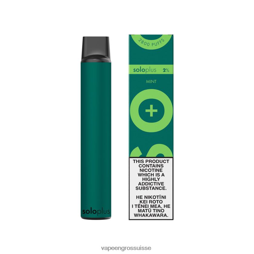 Vape En Gros - Solo Plus vape jetable menthe 8FJPV433