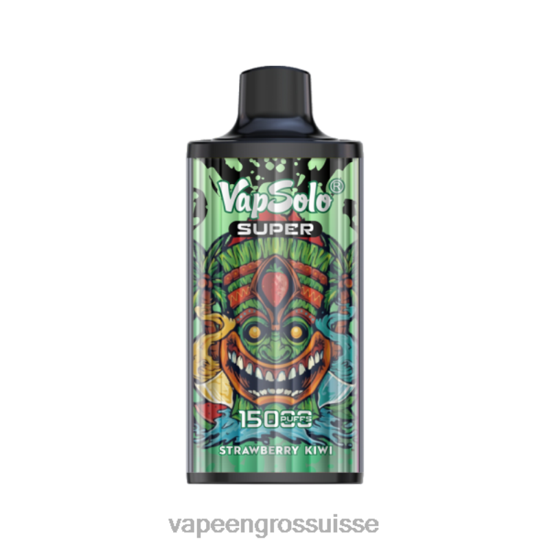 Vape En Gros - Vapsolo SUPER vape jetable fraise-kiwi V084P117